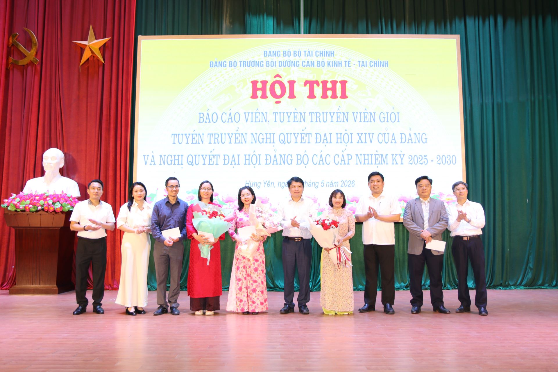 Sôi nổi Hội thi báo cáo viên, tuyên truyền viên giỏi – Lan tỏa tinh thần Nghị quyết Đại hội XIV của Đảng tại Trường Bồi dưỡng cán bộ Kinh tế - Tài chính