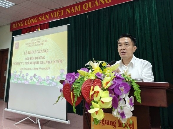 Tổ chức thành công lớp Bồi dưỡng nghiệp vụ thẩm định giá nhà nước tại tỉnh Bắc Ninh