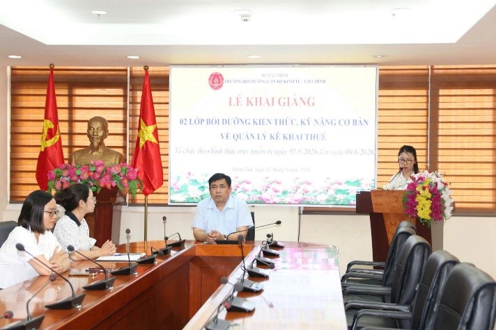 Khai giảng 02 Lớp Bồi dưỡng kiến thức, kỹ năng cơ bản về quản lý kê khai thuế cho công chức ngành Thuế