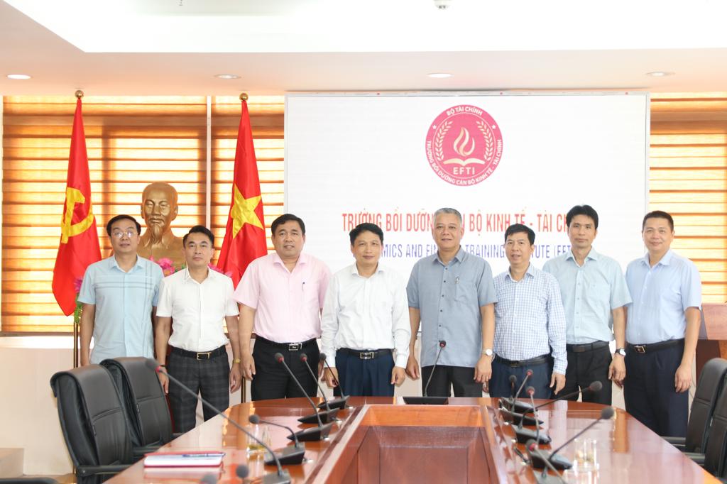 Trường Bồi dưỡng cán bộ Kinh tế - Tài chính làm việc với Vụ Phát triển hạ tầng (Bộ Tài chính): Mở rộng hợp tác, nâng tầm đào tạo, bồi dưỡng